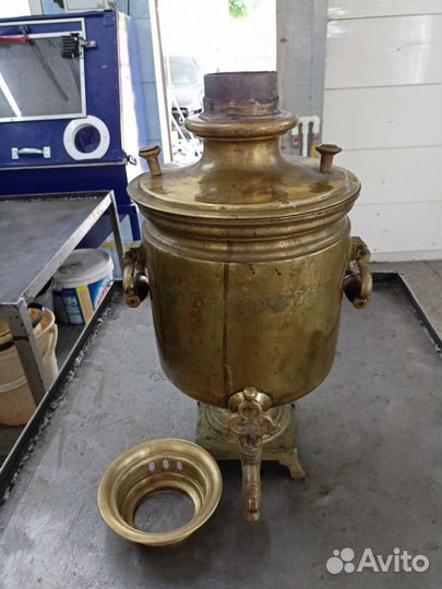 Самовар на дровах до революционный