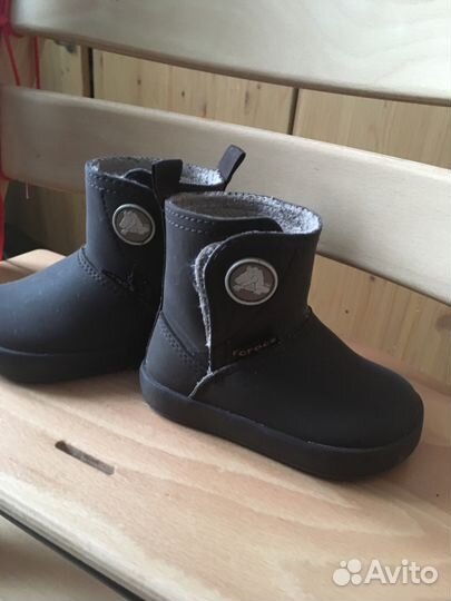 Crocs утеплённые ботиночки C6