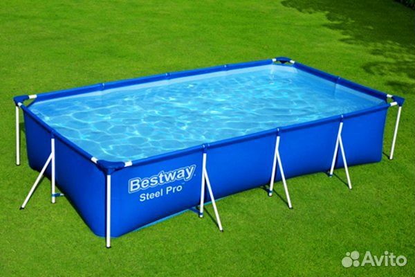 Каркасный бассейн Steel Pro 400х211х81см + набор