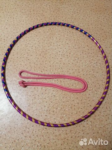 Оталась скакалка для художественной гимнастики