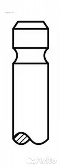 AE V91466 Клапан впуск.IN 38.5x8x106.5