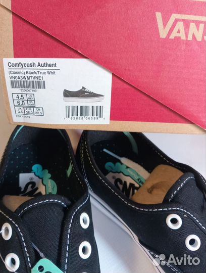 Кеды Vans оригинал 36р