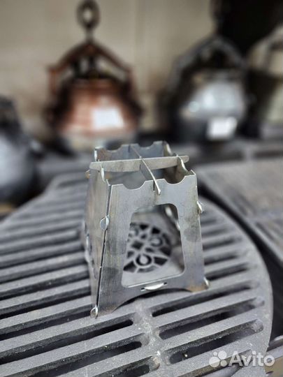 Печь щепочница разборная