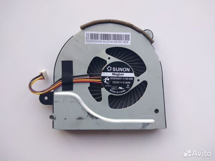 Вентилятор для ноутбука DC28000DAS0
