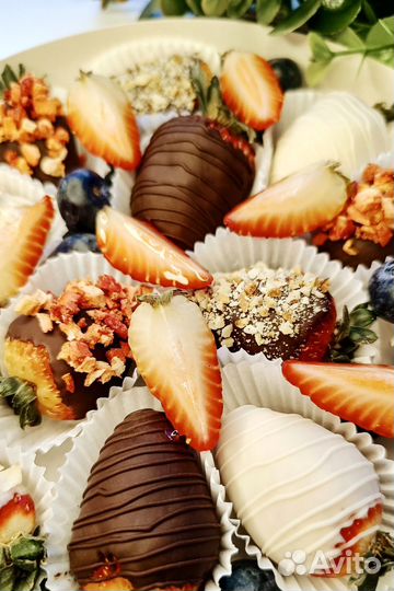 Клубника в бельгийском шоколаде