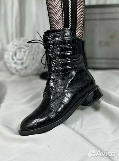 Ботинки зимние натуральные