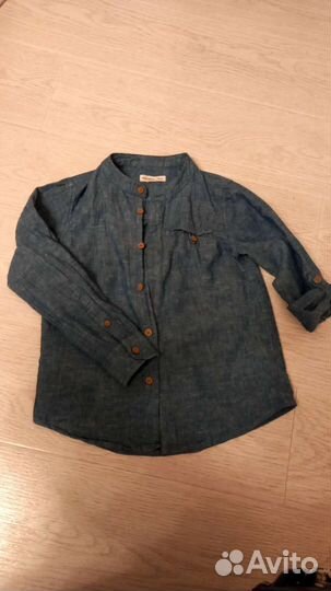 Рубашка reserved лен