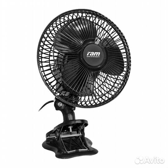 Вентилятор на клипсе 180mm RAM для гроутента