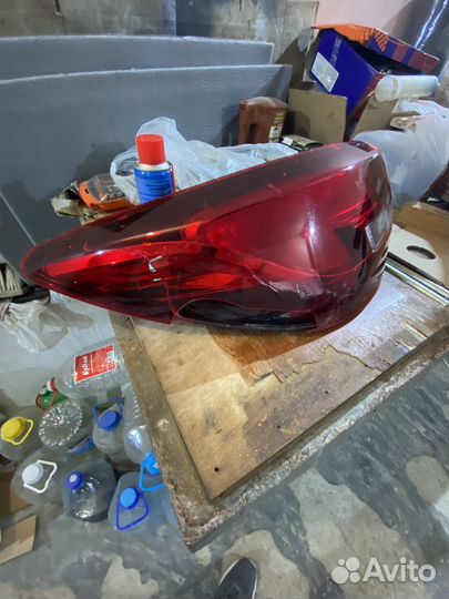 Фара задняя на opel astra j седан рест