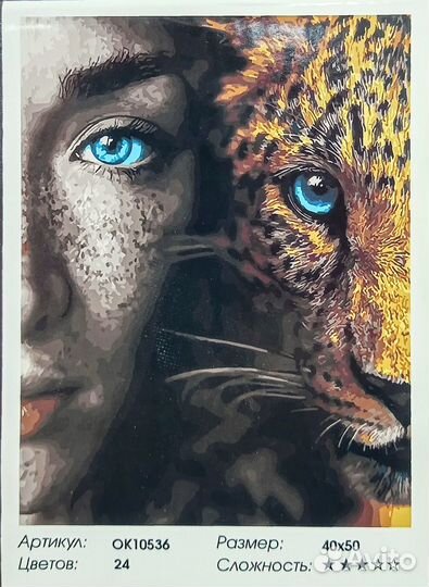 Картина по номерам новая 40*50см Paintboy