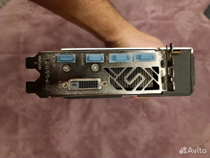 Видеокарта rx580 8gb sapphire nitro Gaming Series