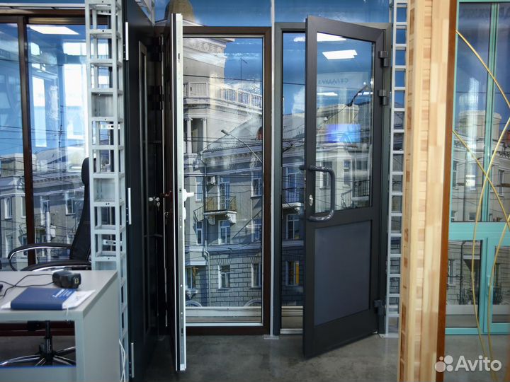 Двери пластиковые, пвх двери, алюминивые