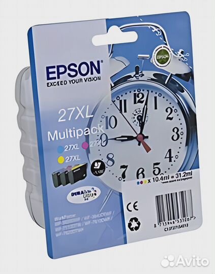 Набор картриджей Epson 27XL 3-colour C13T27154020