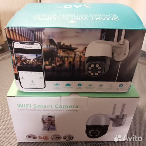 8 Мп Wi-Fi Видеокамера поворотная морозостойкая