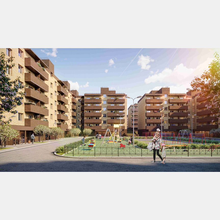 2-к. квартира, 67,1 м², 3/5 эт.