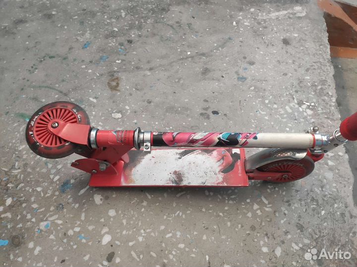 Самокат детский двухколесный бу