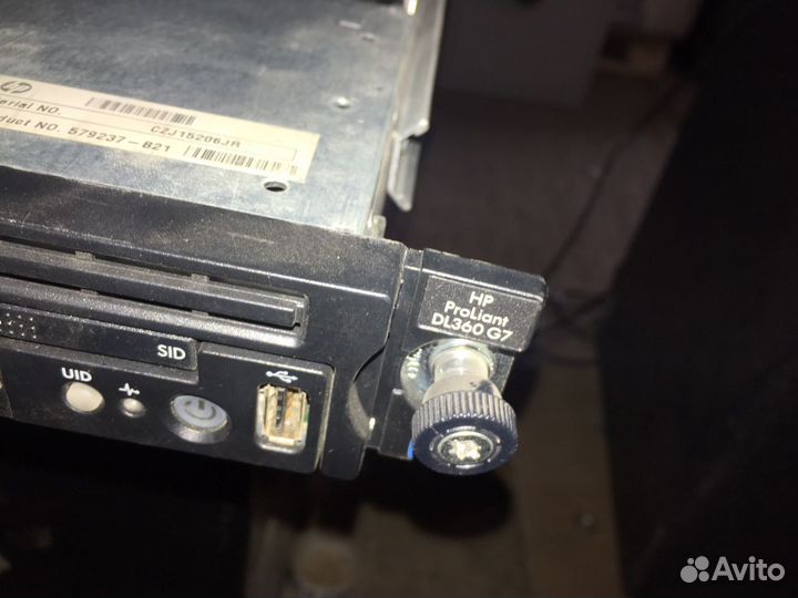 Сервер HP Proliant DL360 G7