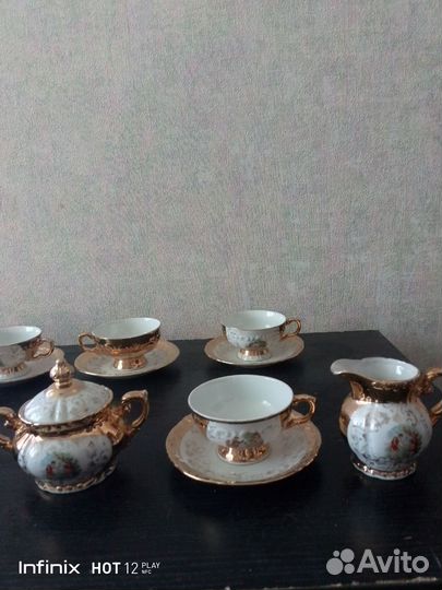 Набор столовой посуды, Бавария, фарфор