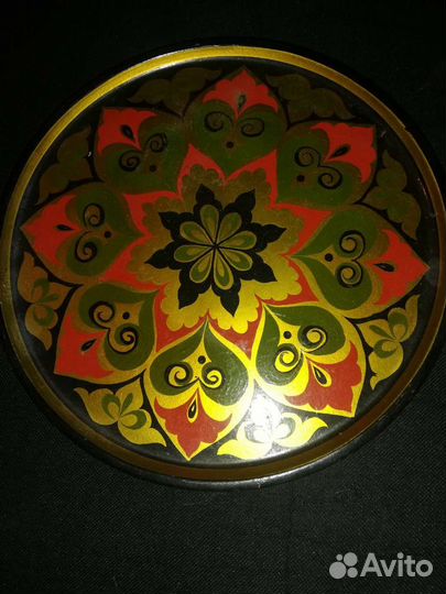 Посуда деревянная, хохлома СССР