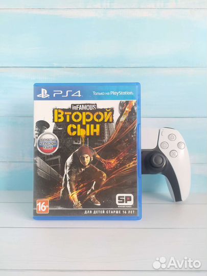 Диск PS4 Infamous Второй сын