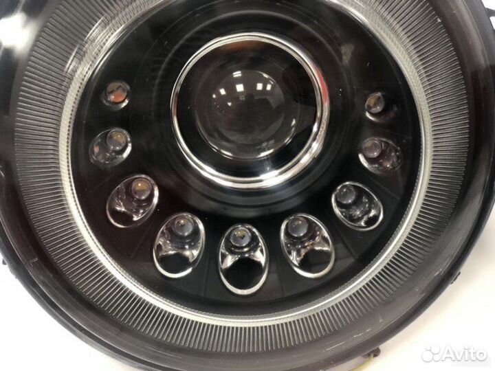 Фары Mercedes G-class w463 Mansory 07-18 бегающие