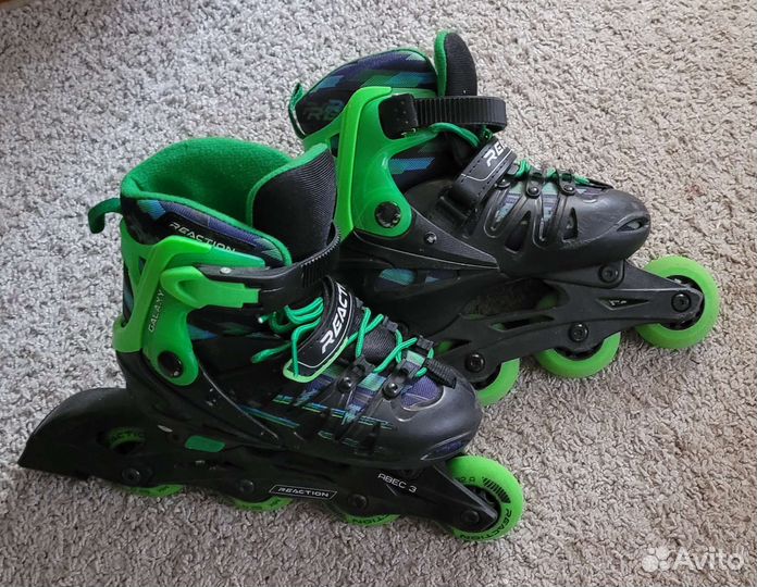 Роликовые коньки детские раздвижные