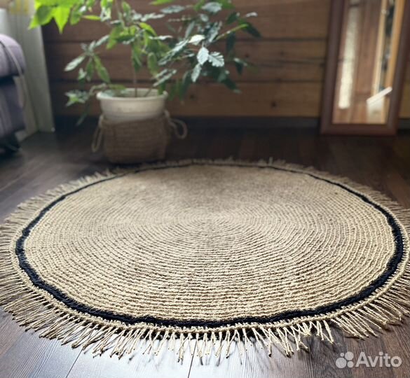 Ковер из джута