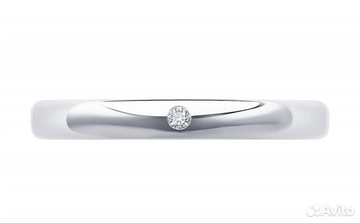 Обручальные кольца с бриллиантом