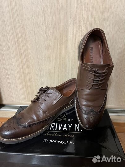 Мужские туфли дерби