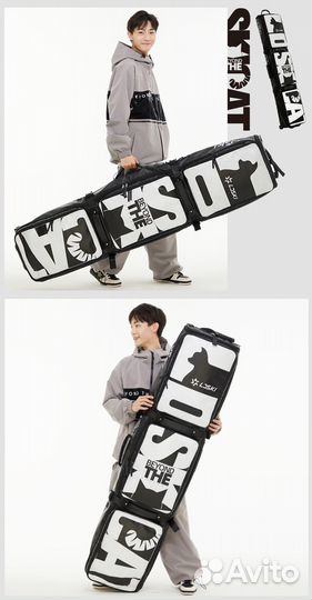 Чехол для сноуборда, лыж LDski Classic A. с колеса