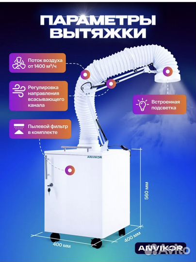 Вытяжка anvikor