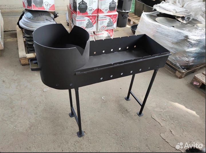 Мангал с подказанником