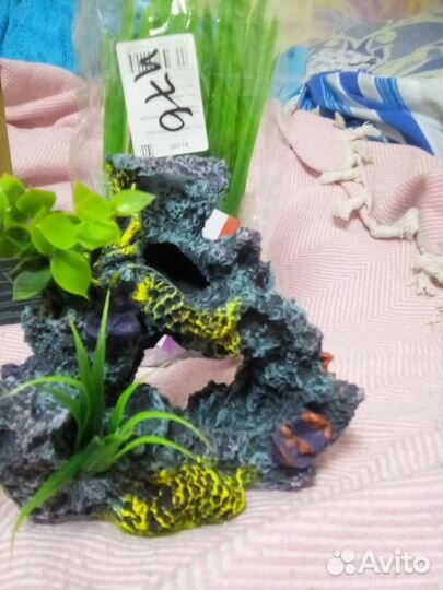 Декоративное украшение для аквариума грот