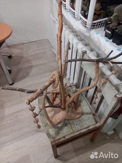 Игровая площадка для попугая