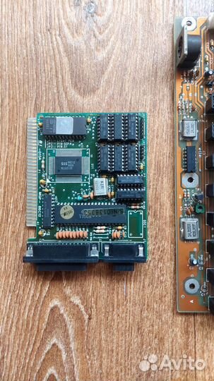 Ретро материнская плата IBM PS-XT с видеокартой