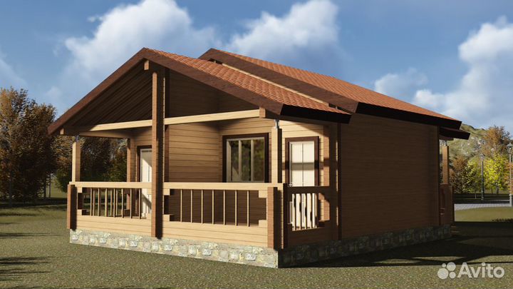 Профилированный брус под проект