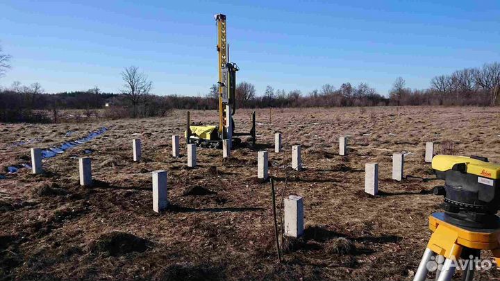 Железобетонные забивные сваи