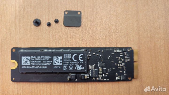 Родной SSD 128GB для MacBook/Mac Mini