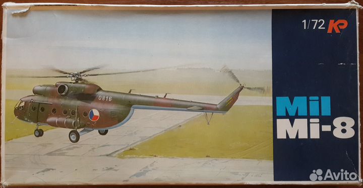 Сборная модель вертолета Ми-8 от кр 1/72