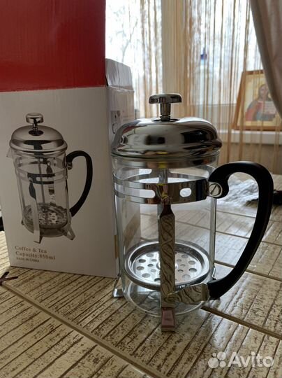 Заварочный чайник френч пресс