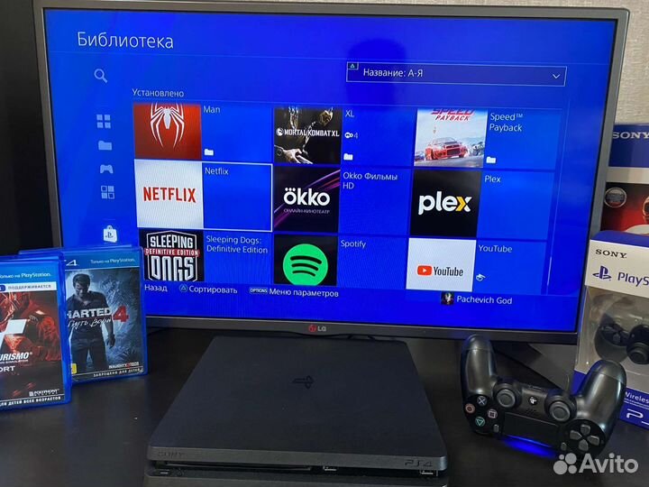 Sony PlayStation 4slim 1tb игры/доставка/гарантия