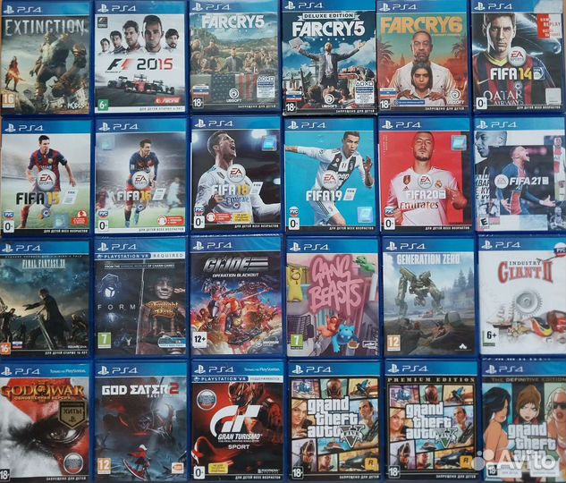 Игры ps4 А-K диски пс4 пс5 игры на Sony ps4 ps5