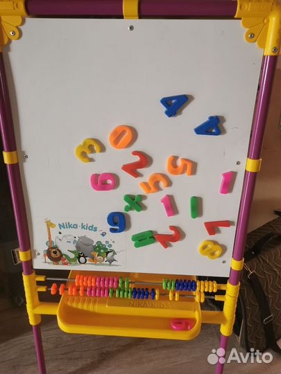 Мольберт детский двухсторонний