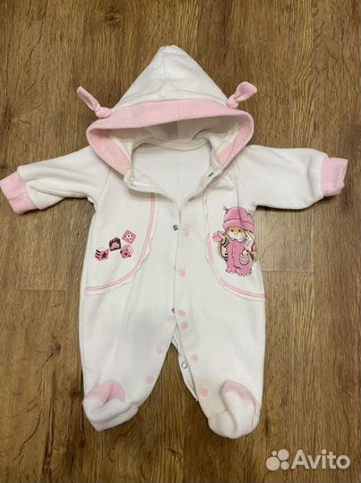 Комбинезон для девочки весна осень 56 62