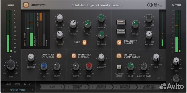 SSL Vocalstrip 2 - Native Drumstrip -SSL FlexVerb