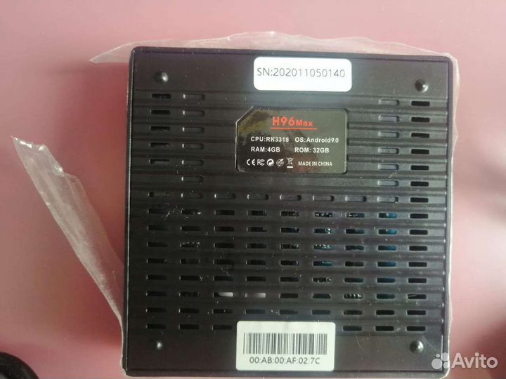 Smart TV приставка H96 MAX 4Gb + 32Gb