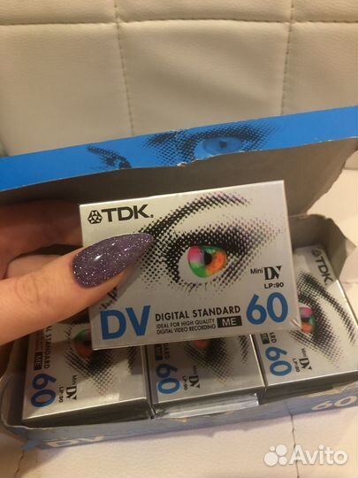 Видеокассеты TDK mini DV LP:90 60