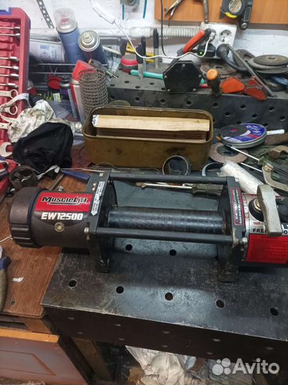 Лебедка электрическая 12v Tmax 12500