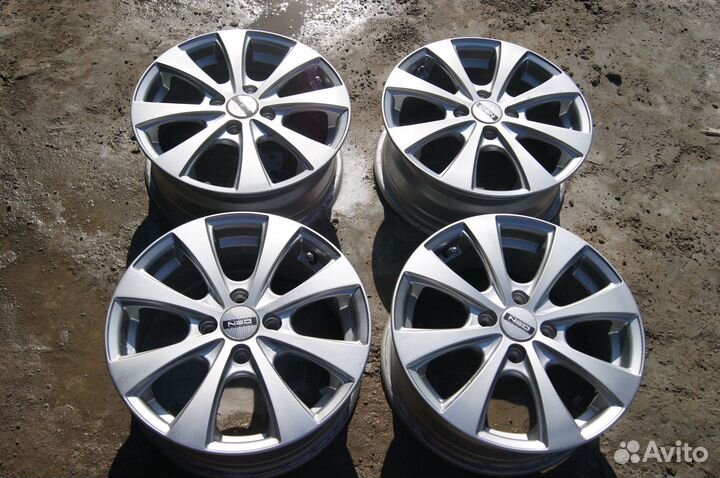 Литые диски Tech Line Neo R15 4x100 цо 60.1