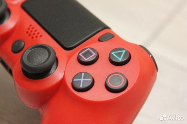 Геймпад Красный Sony PlayStation 4 (новый,реплика)
